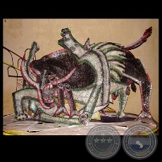 COMBATE DE TOROS, 2006 - Escultura de SERGIO BUZÓ